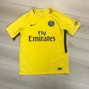 Nike Yellow PSG Dri-Fit Jersey